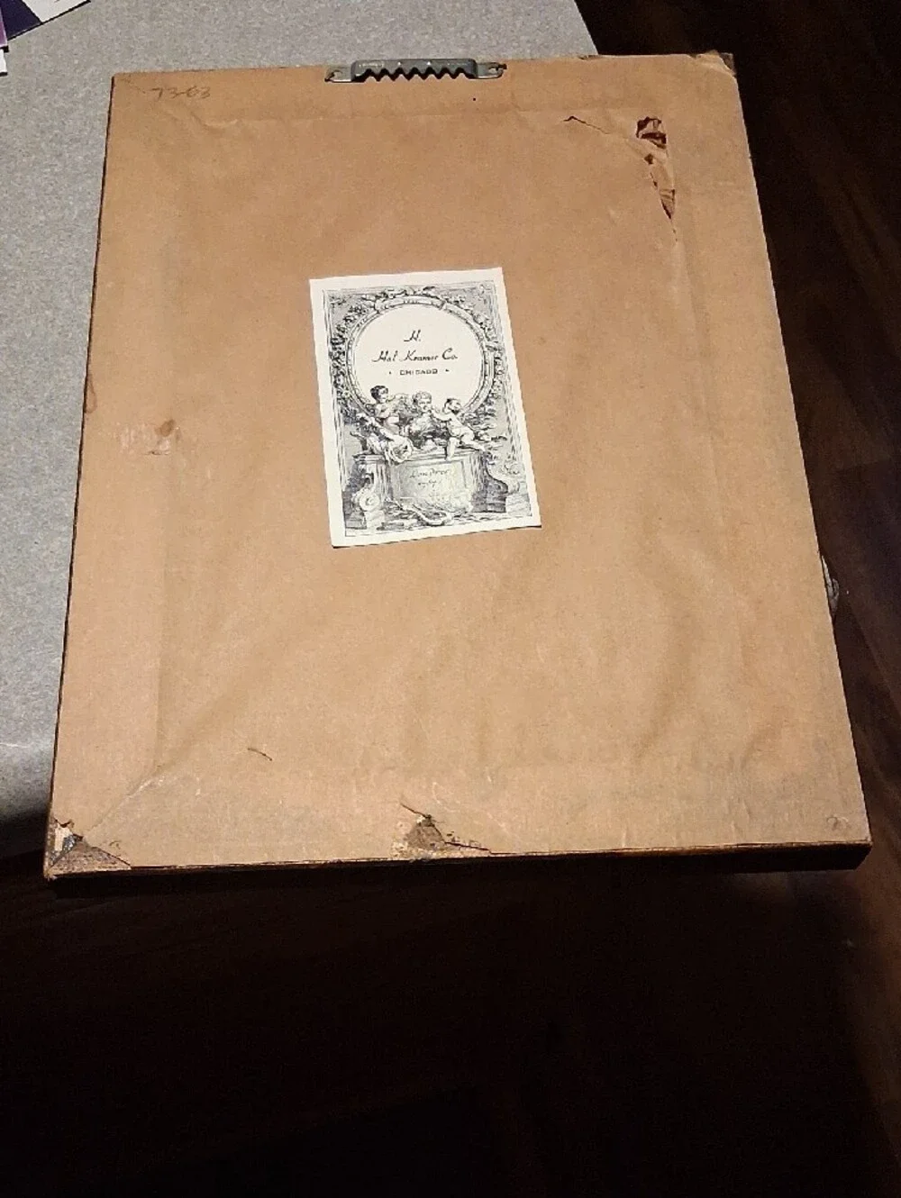 H. Hal Kramer Vintage Framed Artwork
